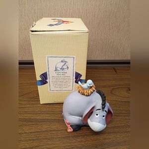 Disney's Pooh and Friends "A New Friend, How Nice" Eeyore Ceramic Figurine